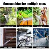 Cordless Car Washer Gun — Double Battery High Pressure Water Spray Gun | Portable Car Cleaning Tool