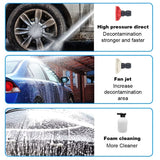 Cordless Car Washer Gun — Double Battery High Pressure Water Spray Gun | Portable Car Cleaning Tool