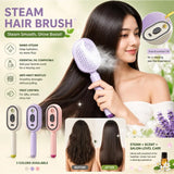 Steam Brush | Rechargeable Detangling Tool with Oil .