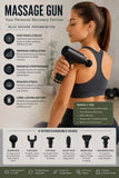 Cordless Massage Gun – Deep Tissue Percussion Massager | Portable & Rechargeable