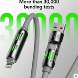 4-in-1 Multi USB Charging Cable | Fast Charge for All Your Devices