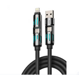 4-in-1 Multi USB Charging Cable | Fast Charge for All Your Devices