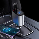 All-in-1 Retractable Multi Charging Cable | Fast Charge for iPhone, Android & Type-C Devices